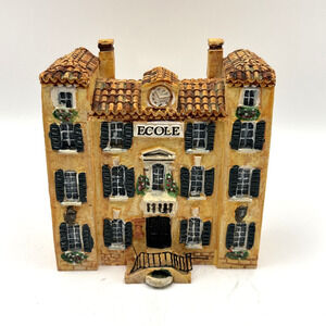 Dominique Gault J. Carlton Miniature French ECOLE (School) Building Diorama